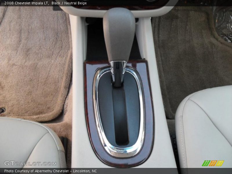 Black / Neutral Beige 2008 Chevrolet Impala LT