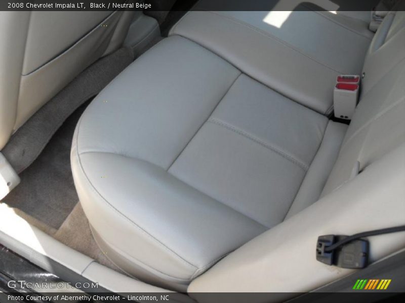Black / Neutral Beige 2008 Chevrolet Impala LT