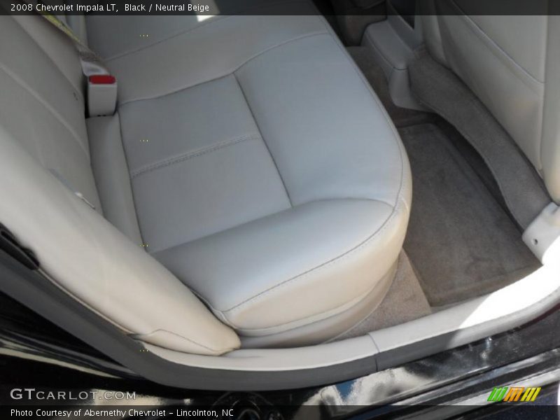 Black / Neutral Beige 2008 Chevrolet Impala LT