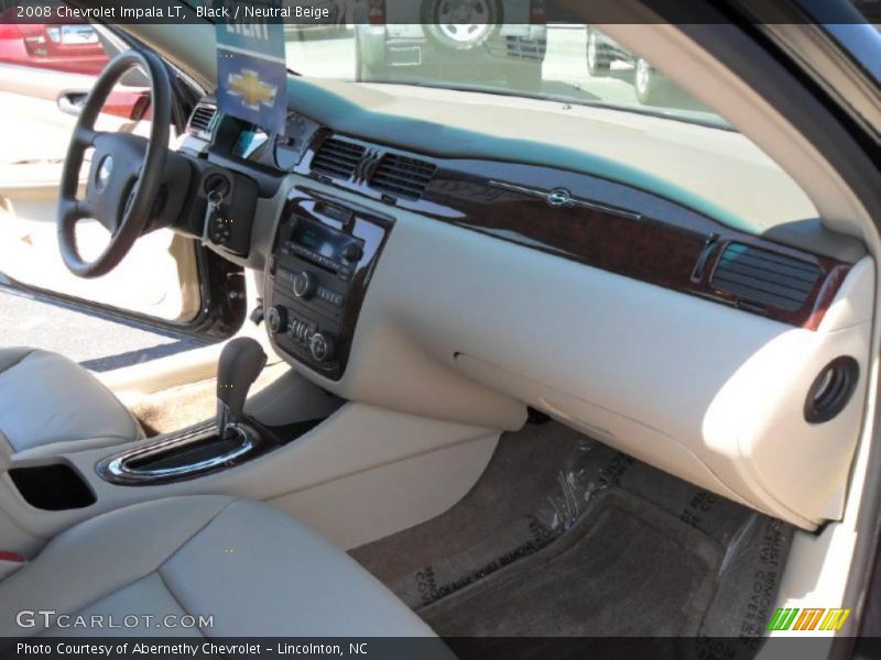 Black / Neutral Beige 2008 Chevrolet Impala LT