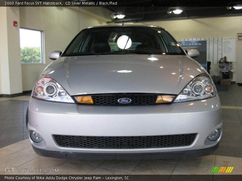 CD Silver Metallic / Black/Red 2003 Ford Focus SVT Hatchback