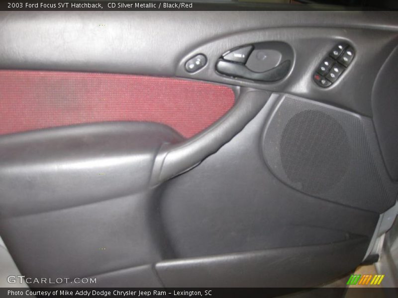 CD Silver Metallic / Black/Red 2003 Ford Focus SVT Hatchback