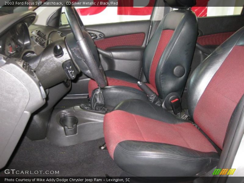 CD Silver Metallic / Black/Red 2003 Ford Focus SVT Hatchback