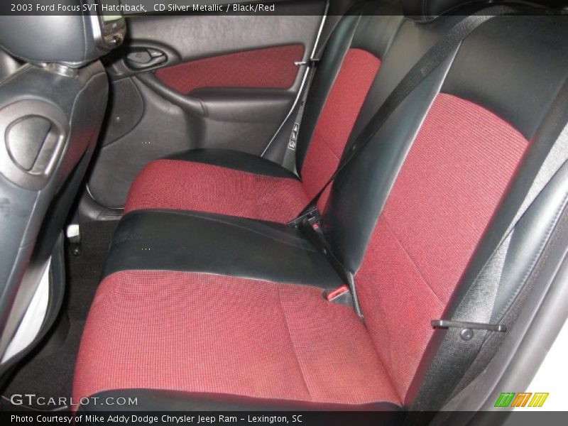 CD Silver Metallic / Black/Red 2003 Ford Focus SVT Hatchback