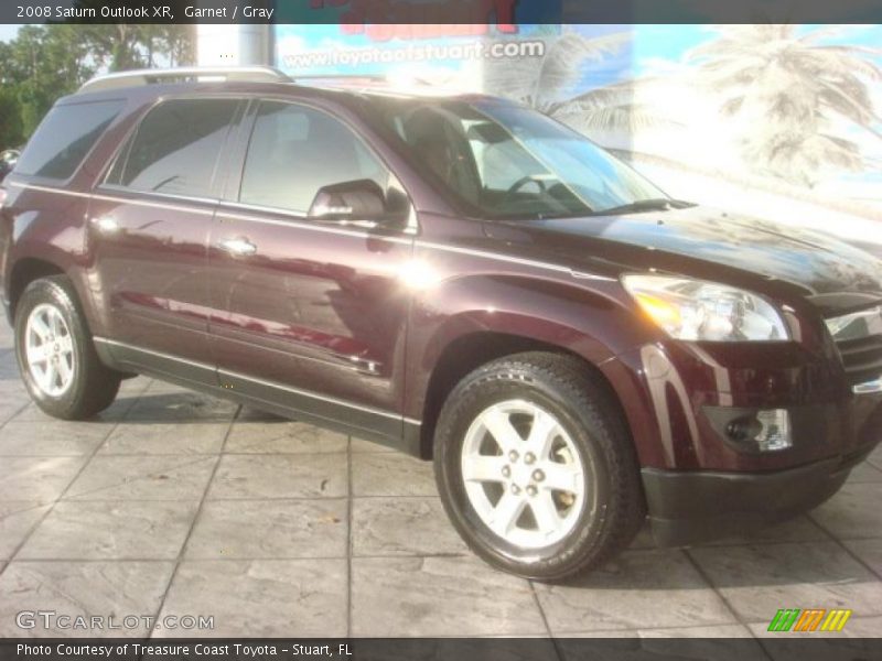 Garnet / Gray 2008 Saturn Outlook XR