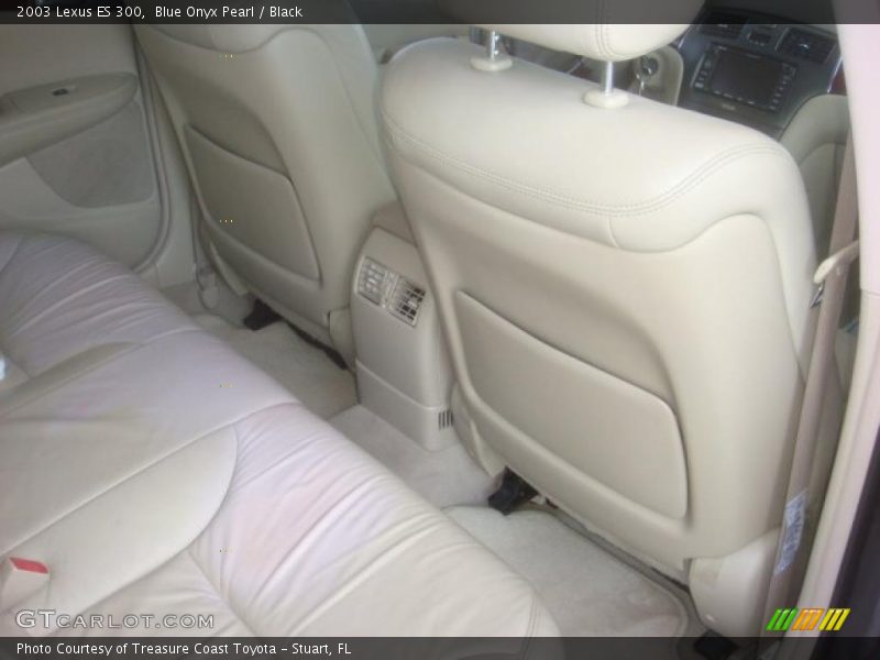 Blue Onyx Pearl / Black 2003 Lexus ES 300