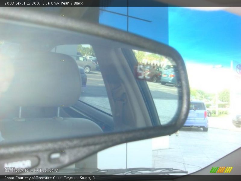 Blue Onyx Pearl / Black 2003 Lexus ES 300