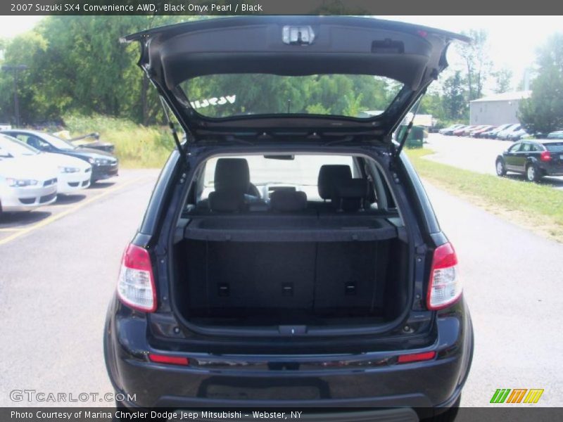 Black Onyx Pearl / Black 2007 Suzuki SX4 Convenience AWD