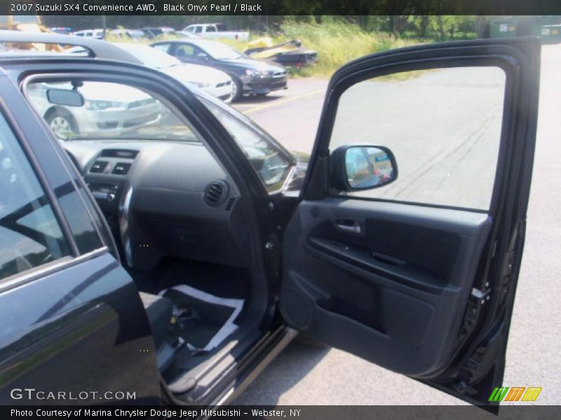 Black Onyx Pearl / Black 2007 Suzuki SX4 Convenience AWD