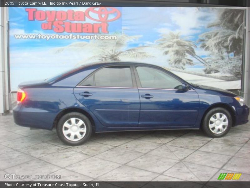 Indigo Ink Pearl / Dark Gray 2005 Toyota Camry LE