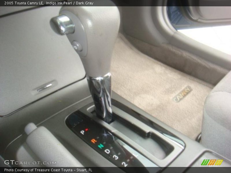 Indigo Ink Pearl / Dark Gray 2005 Toyota Camry LE