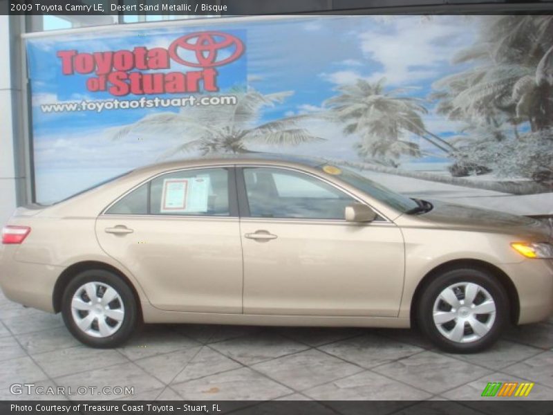 Desert Sand Metallic / Bisque 2009 Toyota Camry LE