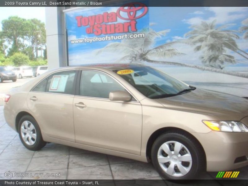 Desert Sand Metallic / Bisque 2009 Toyota Camry LE