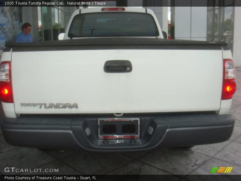 Natural White / Taupe 2005 Toyota Tundra Regular Cab