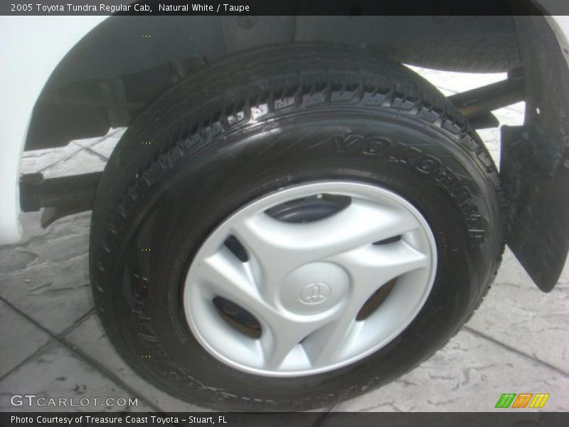 Natural White / Taupe 2005 Toyota Tundra Regular Cab