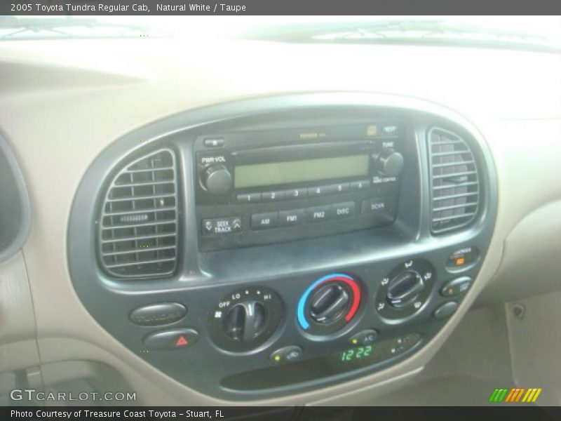Natural White / Taupe 2005 Toyota Tundra Regular Cab