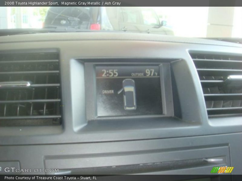 Magnetic Gray Metallic / Ash Gray 2008 Toyota Highlander Sport