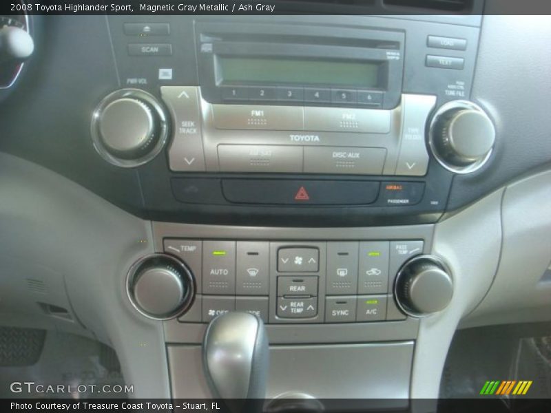 Magnetic Gray Metallic / Ash Gray 2008 Toyota Highlander Sport