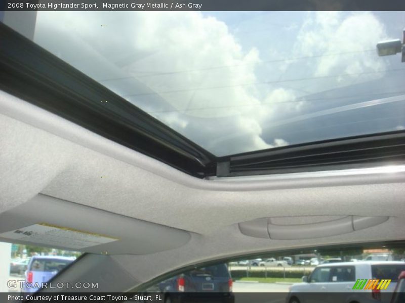 Magnetic Gray Metallic / Ash Gray 2008 Toyota Highlander Sport