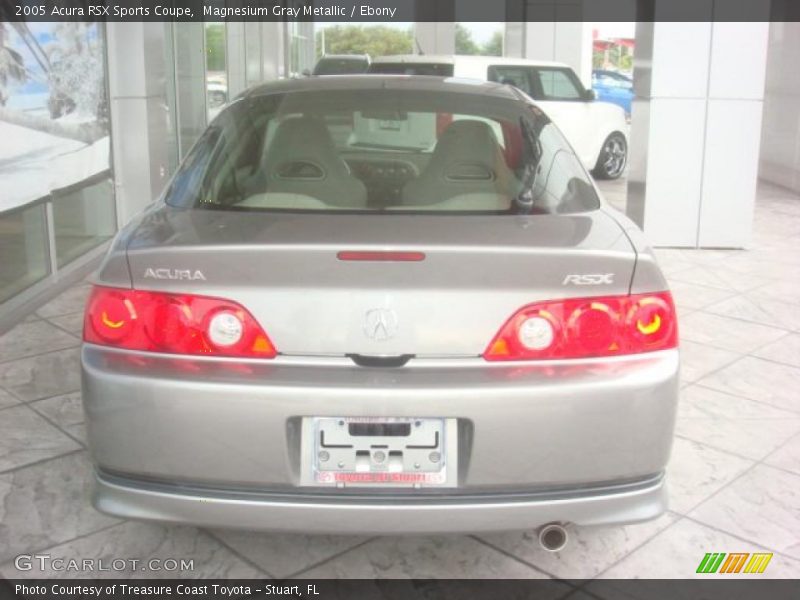 Magnesium Gray Metallic / Ebony 2005 Acura RSX Sports Coupe