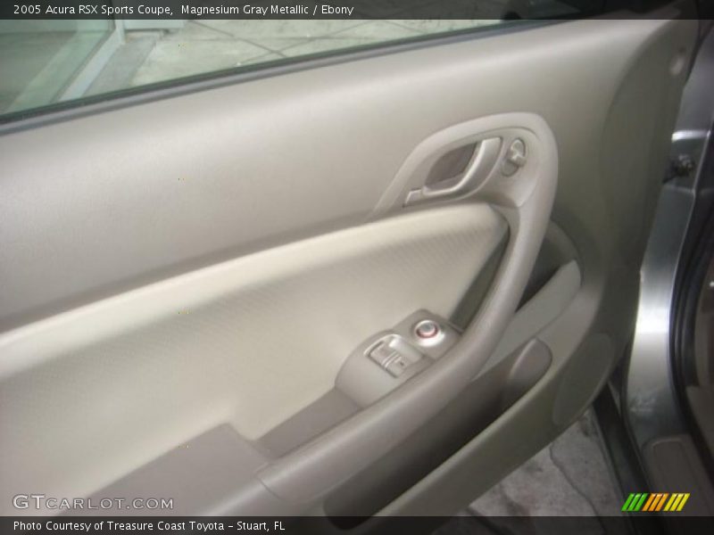 Magnesium Gray Metallic / Ebony 2005 Acura RSX Sports Coupe