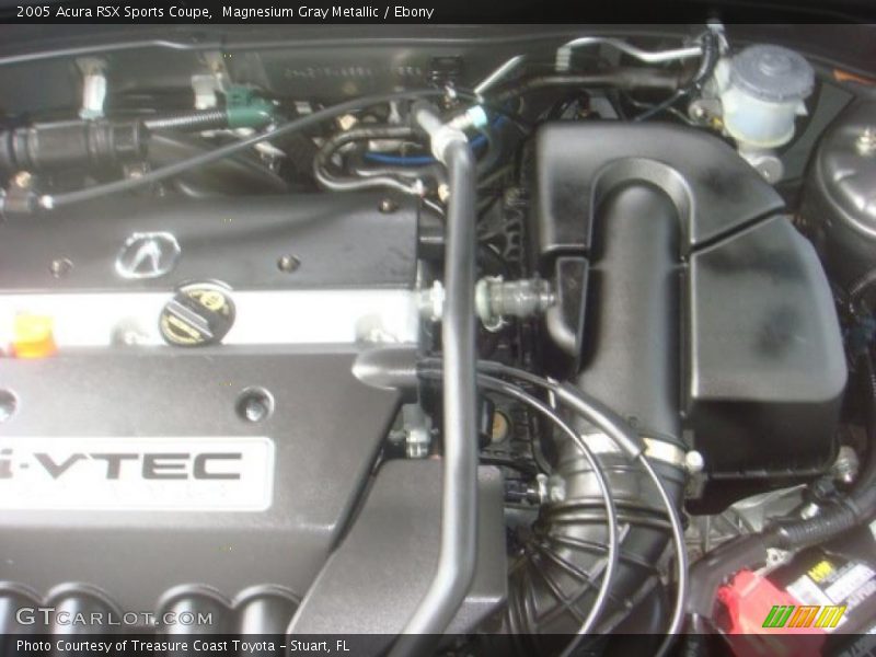 Magnesium Gray Metallic / Ebony 2005 Acura RSX Sports Coupe
