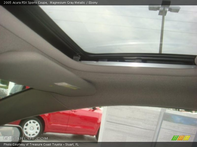 Magnesium Gray Metallic / Ebony 2005 Acura RSX Sports Coupe