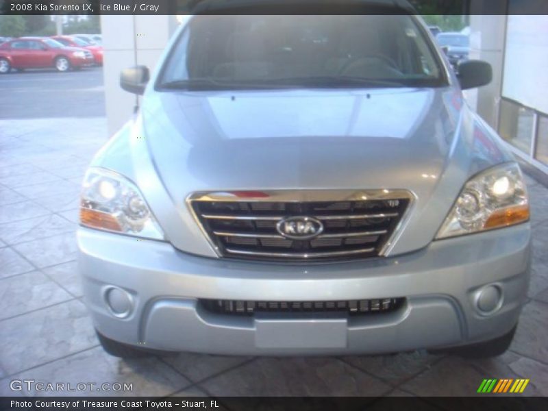 Ice Blue / Gray 2008 Kia Sorento LX