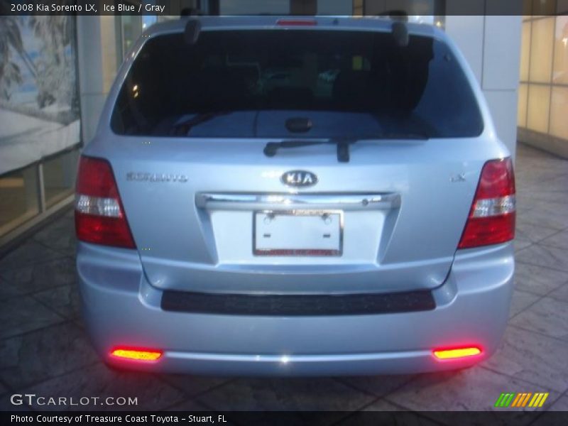 Ice Blue / Gray 2008 Kia Sorento LX