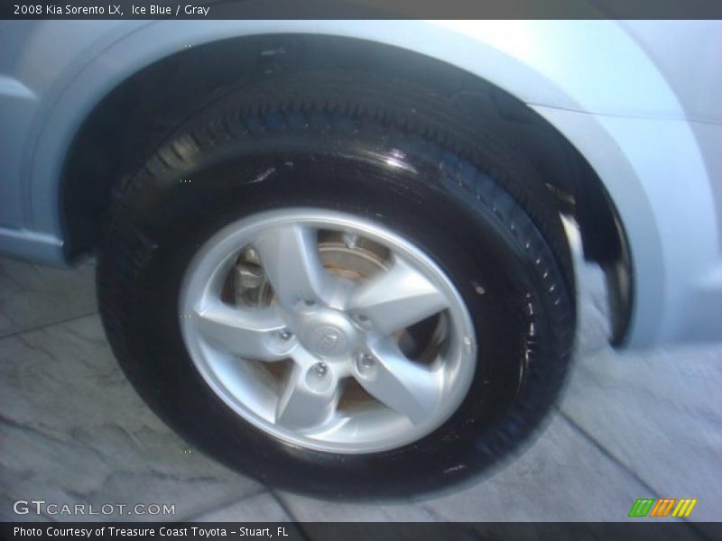 Ice Blue / Gray 2008 Kia Sorento LX