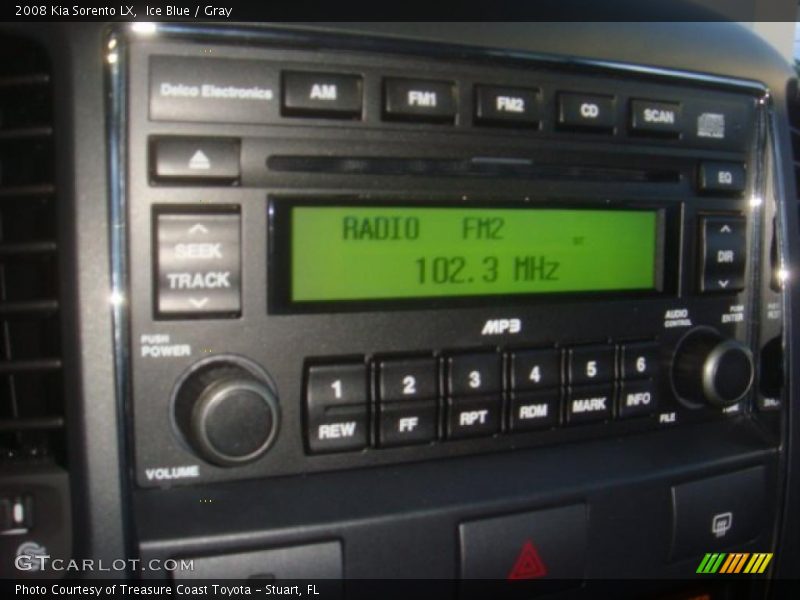 Ice Blue / Gray 2008 Kia Sorento LX