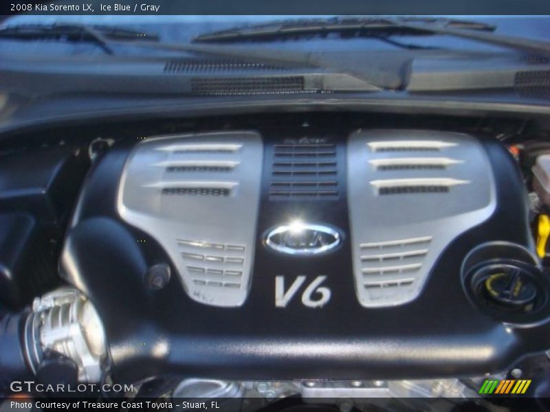 Ice Blue / Gray 2008 Kia Sorento LX