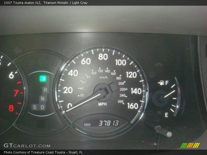 Titanium Metallic / Light Gray 2007 Toyota Avalon XLS
