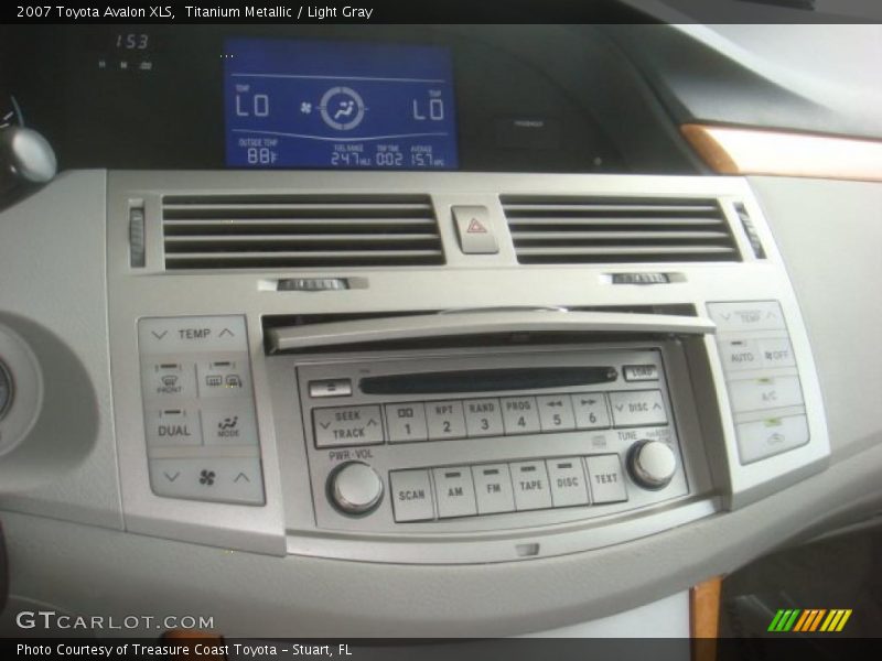 Titanium Metallic / Light Gray 2007 Toyota Avalon XLS