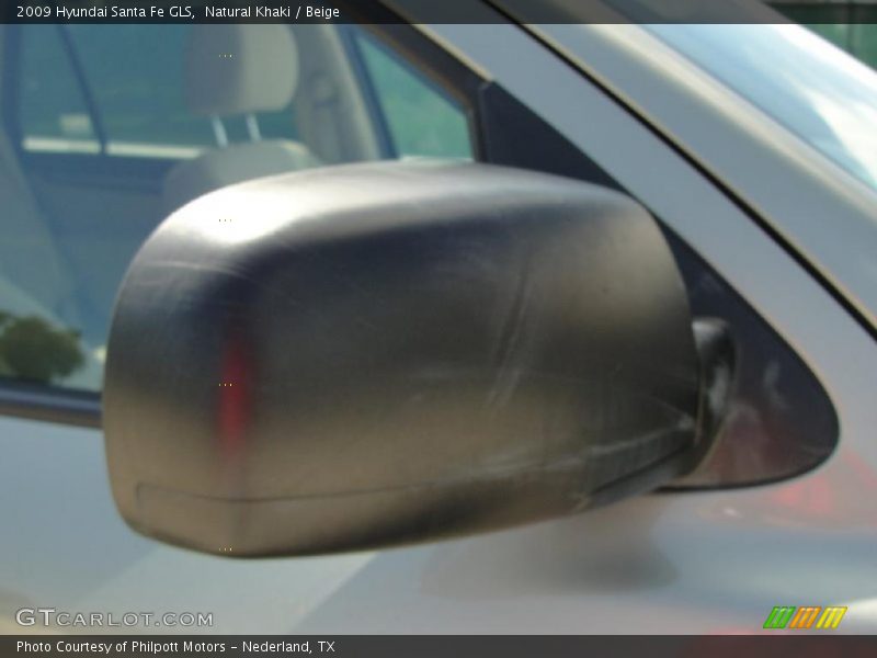 Natural Khaki / Beige 2009 Hyundai Santa Fe GLS