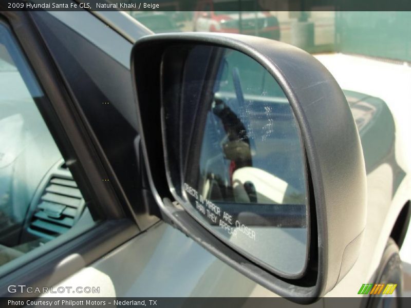 Natural Khaki / Beige 2009 Hyundai Santa Fe GLS