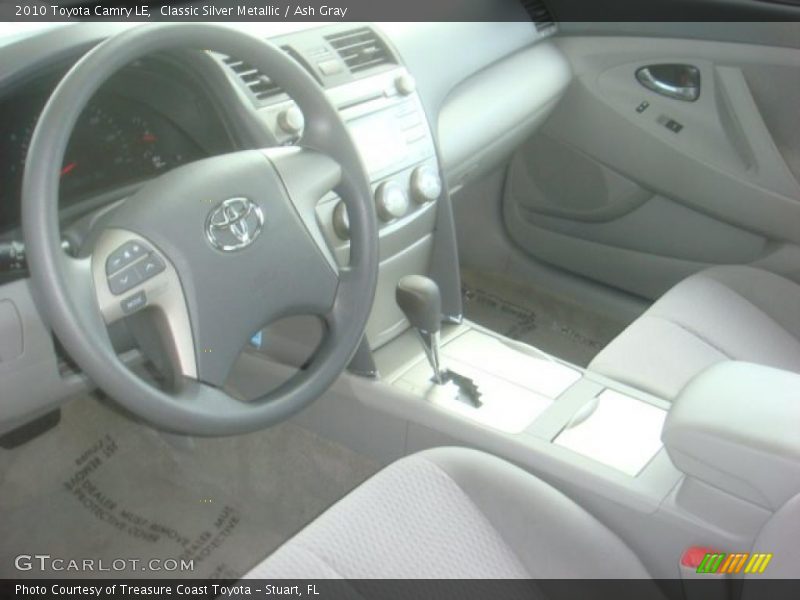 Classic Silver Metallic / Ash Gray 2010 Toyota Camry LE