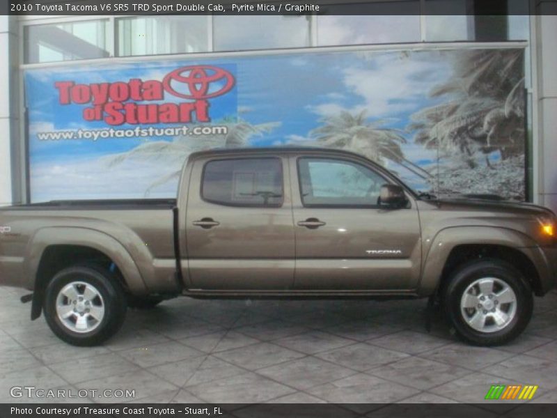 Pyrite Mica / Graphite 2010 Toyota Tacoma V6 SR5 TRD Sport Double Cab