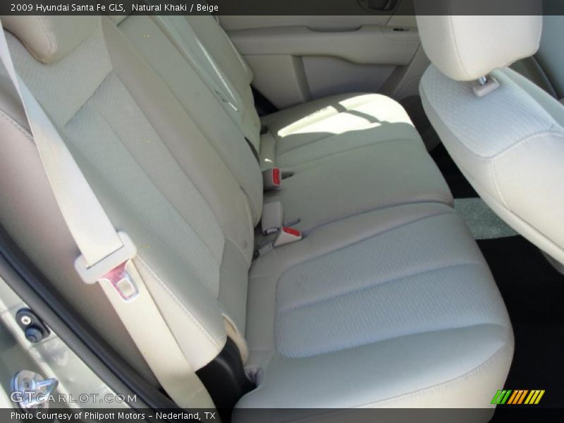 Natural Khaki / Beige 2009 Hyundai Santa Fe GLS