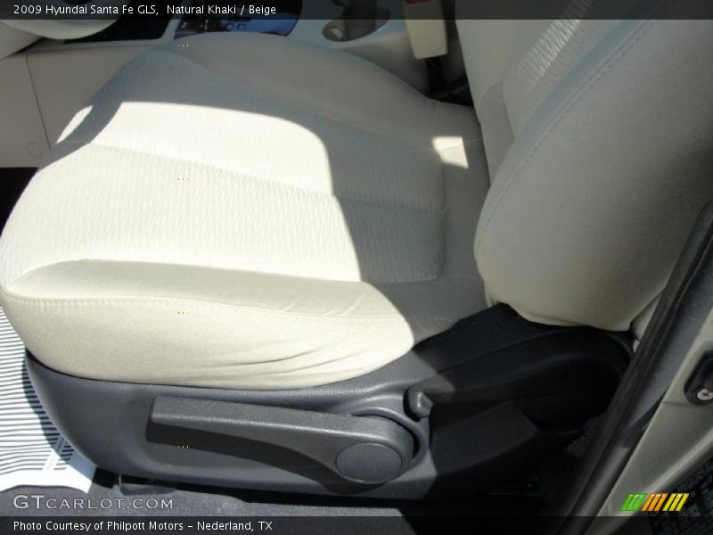 Natural Khaki / Beige 2009 Hyundai Santa Fe GLS