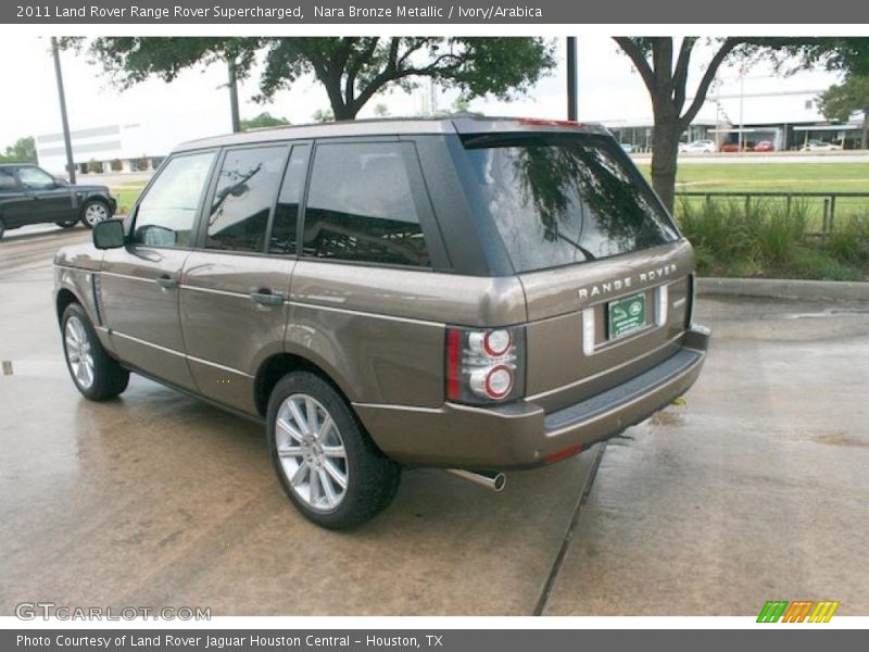 Nara Bronze Metallic / Ivory/Arabica 2011 Land Rover Range Rover Supercharged