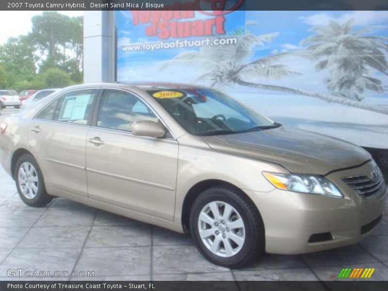 Desert Sand Mica / Bisque 2007 Toyota Camry Hybrid