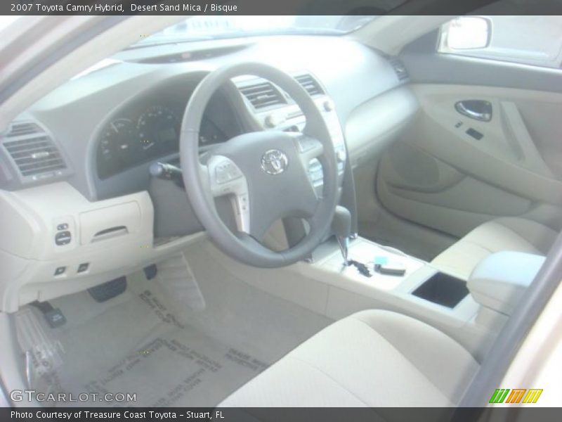 Desert Sand Mica / Bisque 2007 Toyota Camry Hybrid