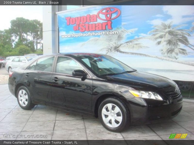 Black / Bisque 2009 Toyota Camry LE