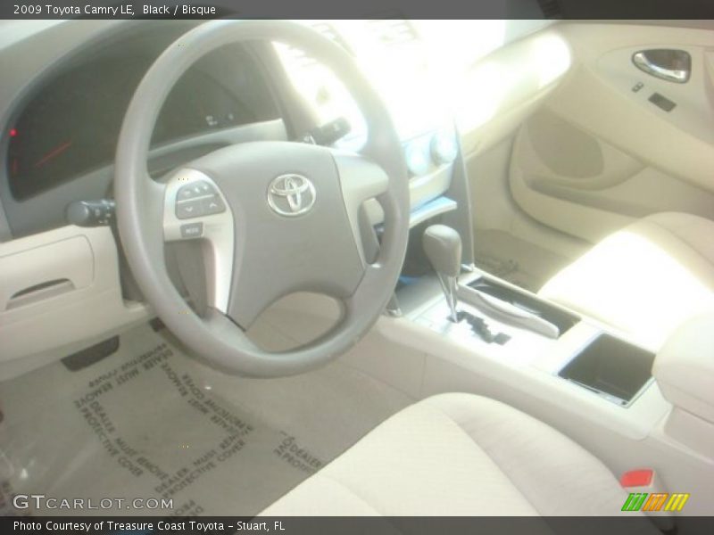 Black / Bisque 2009 Toyota Camry LE