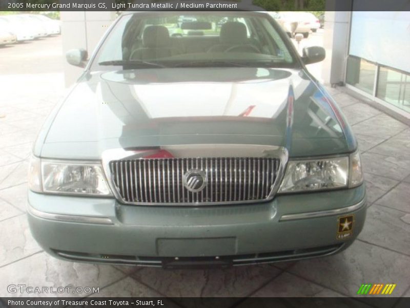Light Tundra Metallic / Medium Parchment 2005 Mercury Grand Marquis GS