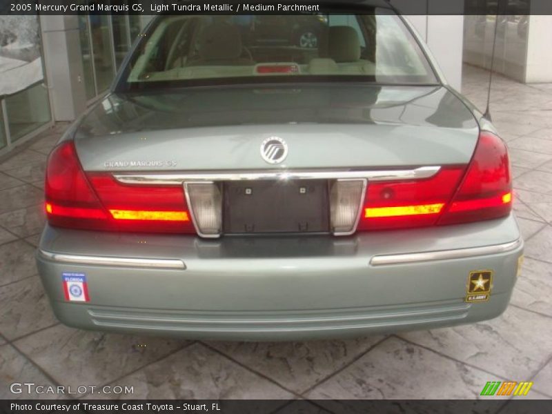 Light Tundra Metallic / Medium Parchment 2005 Mercury Grand Marquis GS