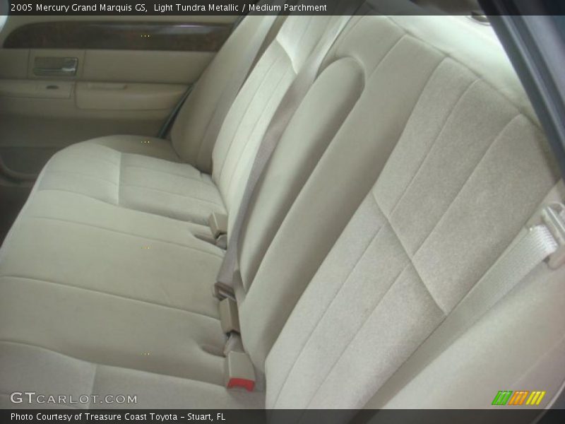 Light Tundra Metallic / Medium Parchment 2005 Mercury Grand Marquis GS