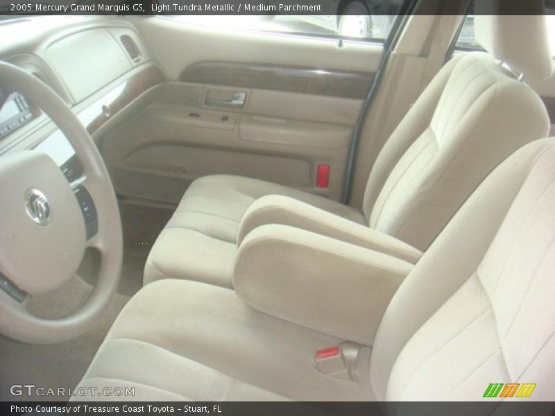 Light Tundra Metallic / Medium Parchment 2005 Mercury Grand Marquis GS