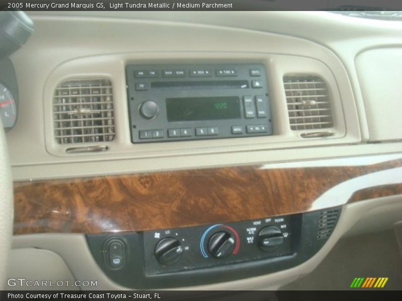Light Tundra Metallic / Medium Parchment 2005 Mercury Grand Marquis GS